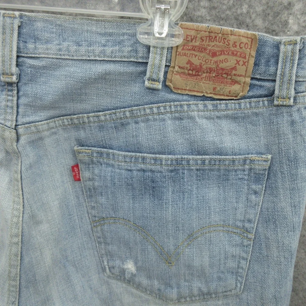 Levi's 501 Men's Straight Jeans 40x28 Blue Denim 100% Cotton Mexico 2009
